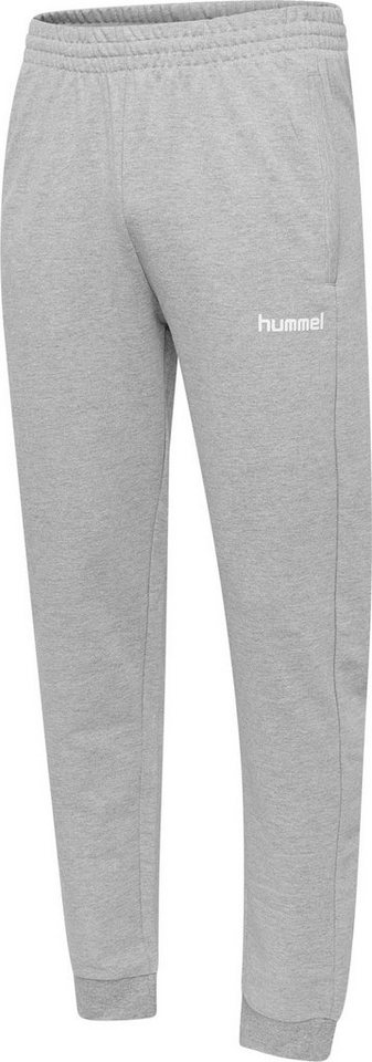 hummel Trainingshose Go Kids Pant Baumwolle Hose Jogginghose Grau von hummel