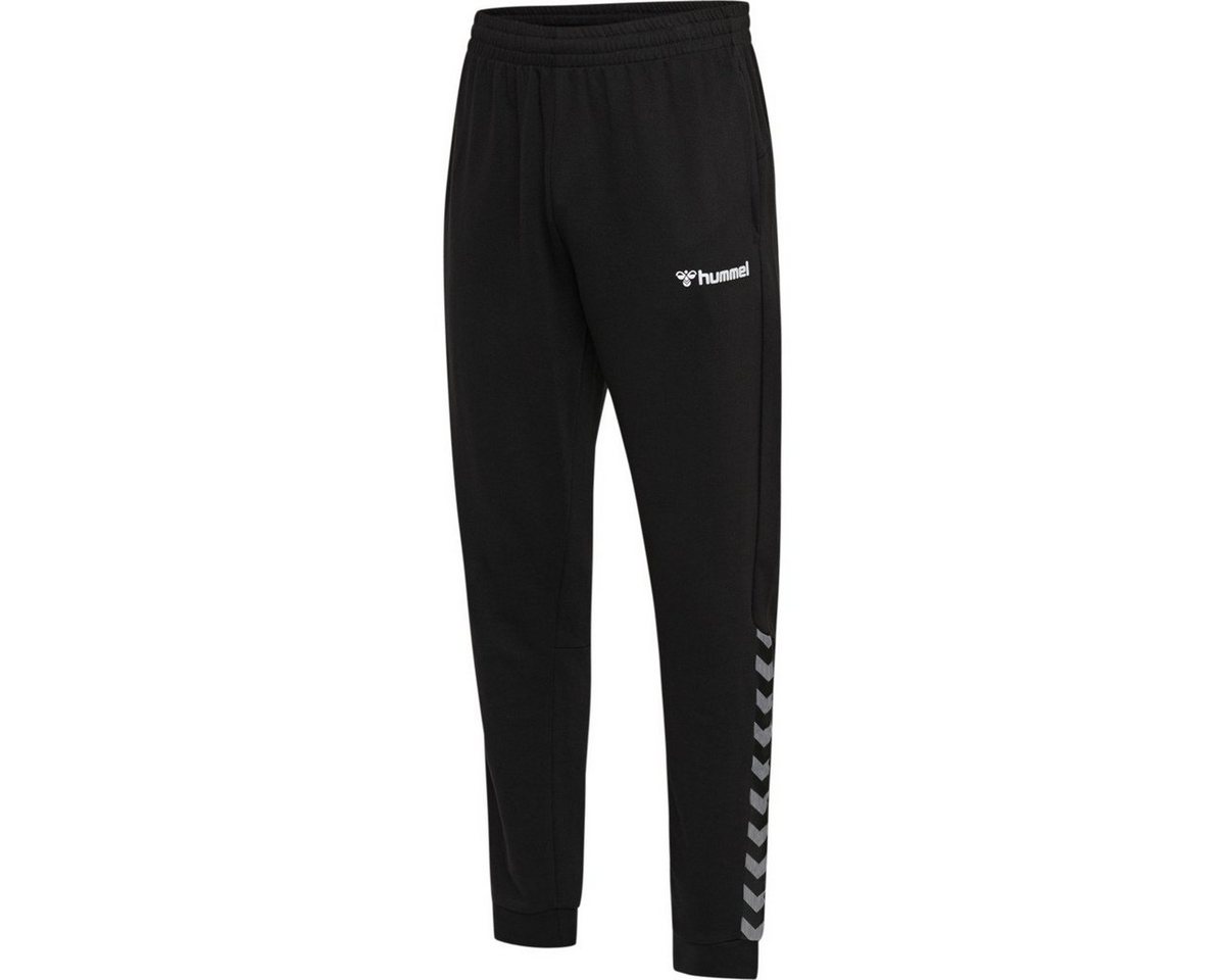hummel Trainingshose hmlAUTHENTIC KIDS SWEAT PANT BLACK/WHITE hummel Trainingshose hmlAUTHENTIC KIDS SWEAT PANT BLACK/WHITE von hummel