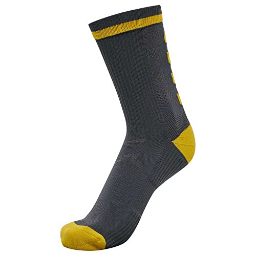 hummel Unisex Elite Indoor Sock Low Pa Sock, EBONY/TAWNY OLIVE, 39 hummel Unisex Elite Indoor Sock Low Pa Sock, EBONY/TAWNY OLIVE, 39 von hummel