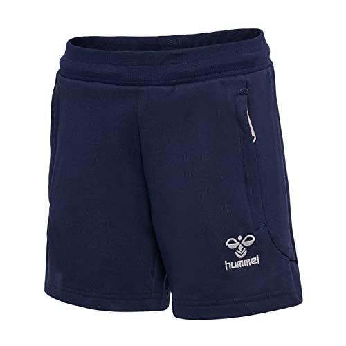 hummel Unisex Kinder Hmlmove Grid Cotton Kids Shorts, Marine, 140 EU von hummel