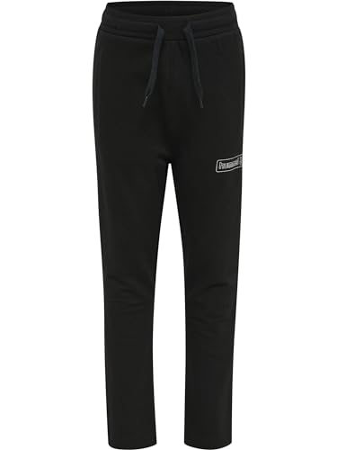 hummel Unisex Kinder Hmltomb Casual Pants, Schwarz, 134 EU von hummel