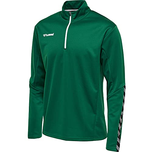 HUMMEL Uni_Kids hmlAUTHENTIC Half Zip Sweatshirt, Evergreen, 164 von hummel