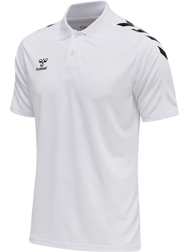 hummel hmlCORE XK Functional Polo, White, 4XL hummel hmlCORE XK Functional Polo, White, 4XL von hummel
