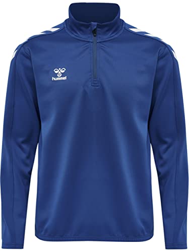 hummel Herren Hmlcore Xk Half Zip Poly Sweatshirt, True Blue, 3XL EU von hummel