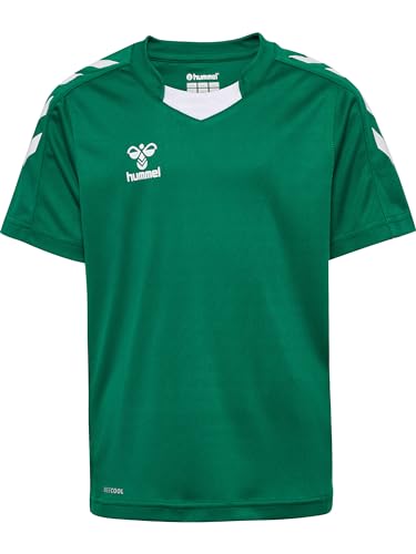 hummel hmlCORE XK POLY JERSEY S/S Kids, Evergreen, 164 von hummel