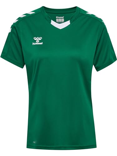 hummel hmlCORE XK Poly Jersey S/S Woman, Evergreen, XL von hummel