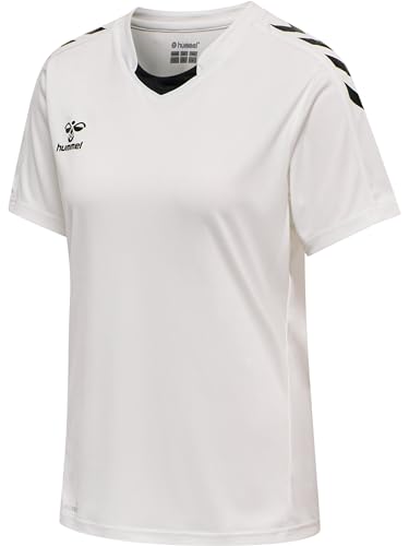 hummel Damen Hmlcore Xk Poly Jersey S/S Woman T Shirt, Weiß, L EU hummel Damen Hmlcore Xk Poly Jersey S/S Woman T Shirt, Weiß, L EU von hummel