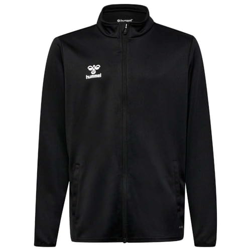 hummel UNI_KIDS Hmlessential Track Kids Jacket, Schwarz, 152 EU hummel UNI_KIDS Hmlessential Track Kids Jacket, Schwarz, 152 EU von hummel