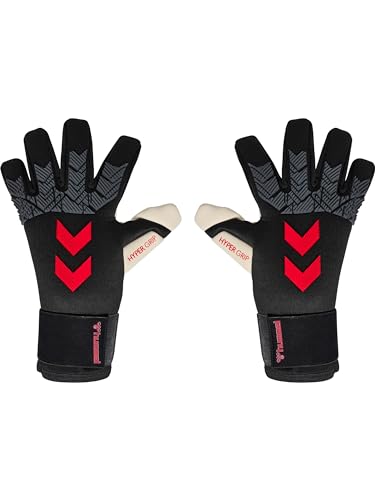 hummel hmlGK Gloves MEGA Grip, Black/White, 10 von hummel