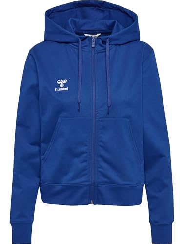 hummel Damen Hmlgo 2.0 Zip Hoodie Woman Sweatshirt, True Blue, L EU hummel Damen Hmlgo 2.0 Zip Hoodie Woman Sweatshirt, True Blue, L EU von hummel