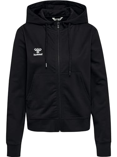 hummel Damen Hmlgo 2.0 Zip Hoodie Woman Sweatshirt, Schwarz, L EU hummel Damen Hmlgo 2.0 Zip Hoodie Woman Sweatshirt, Schwarz, L EU von hummel