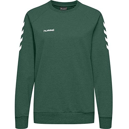 hummel HmlGO Cotton Sweatshirt Woman, Evergreen, 2XL von hummel