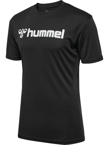 hummel hmlLOGO Jersey S/S, Black, 3XL von hummel