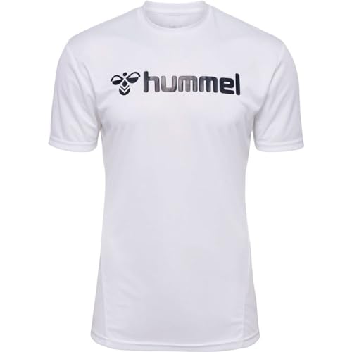 hummel hmlLOGO JERSEY S/S, WHITE, M von hummel