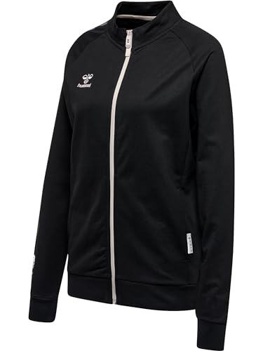 Hummel Damen Hmlmove Grid Cot. Zip Woman Jacket, Schwarz, XL EU Hummel Damen Hmlmove Grid Cot. Zip Woman Jacket, Schwarz, XL EU von hummel