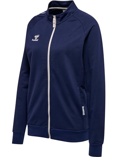 hummel Damen Hmlmove Grid Cot. Women's Zip jacket, MARINE, S EU hummel Damen Hmlmove Grid Cot. Women's Zip jacket, MARINE, S EU von hummel