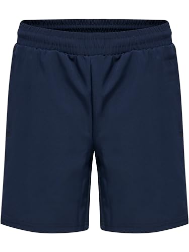hummel Unisex Kinder Hmlmove Grid Woven Kids Shorts, Marine, 164 EU hummel Unisex Kinder Hmlmove Grid Woven Kids Shorts, Marine, 164 EU von hummel