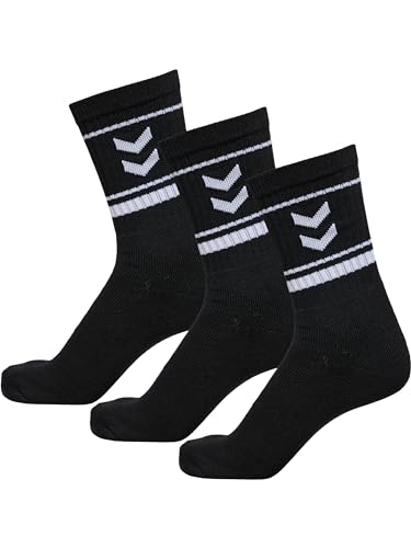 hummel Unisex Hmlstripe Crew 3-pack Sock, Schwarz, 36-40 EU hummel Unisex Hmlstripe Crew 3-pack Sock, Schwarz, 36-40 EU von hummel
