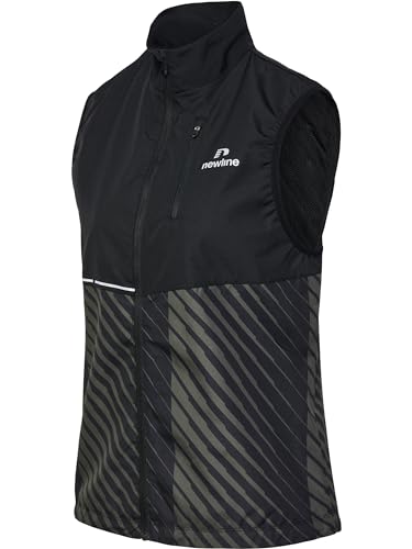 hummel nwlPACE GILET WOMAN BLACK BELUGA AOP - L hummel nwlPACE GILET WOMAN BLACK BELUGA AOP - L von hummel