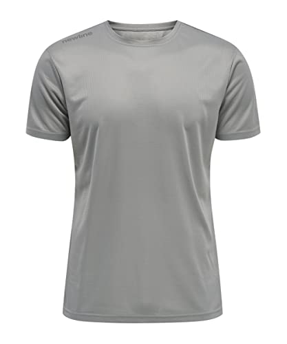 newline Men's Men CORE Functional T-Shirt S/S, Sharkskin, M von newline