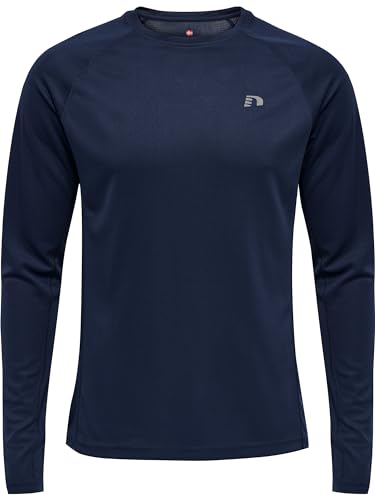 Newline Men's Men CORE Running T-Shirt L/S, Schwarze IRIS, M Newline Men's Men CORE Running T-Shirt L/S, Schwarze IRIS, M von newline
