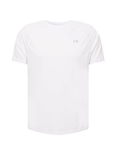 newline Men's Men CORE Running T-Shirt S/S, Weiß, L von newline
