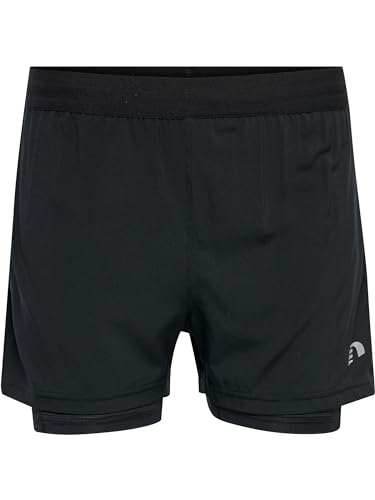 Newline Women's Women CORE 2-IN-1 Shorts, Schwarz, XS Newline Women's Women CORE 2-IN-1 Shorts, Schwarz, XS von Newline
