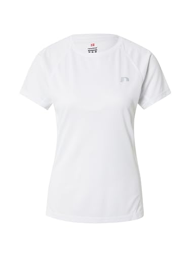 Newline Damen Women Core Running S/S T-Shirt, Weiß, L EU von Newline