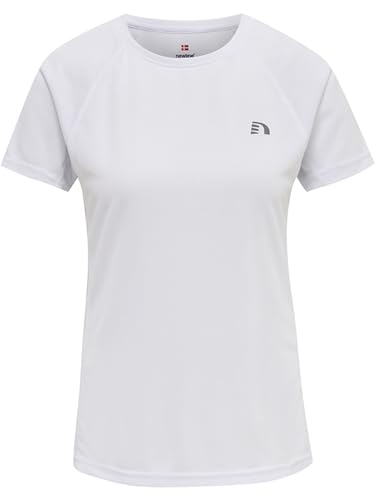 Newline Damen Women Core Running S/S T-Shirt, Weiß, XL EU Newline Damen Women Core Running S/S T-Shirt, Weiß, XL EU von Newline