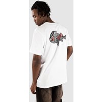 Hurley Evd Flower Fish T-Shirt white von hurley