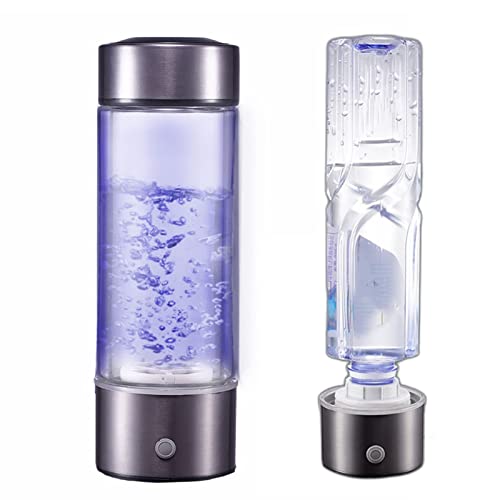 Wasserstoff-Wasser-Generator-Ionisator Tragbar Wasserstoff-Wasserflasche 3 Minuten Erhalten Sie Eine Hohe Wasserstoffkonzentration Von Bis Zu 1300-1600PPB USB Wiederaufladbar Sportflasche 430ML von hxoity