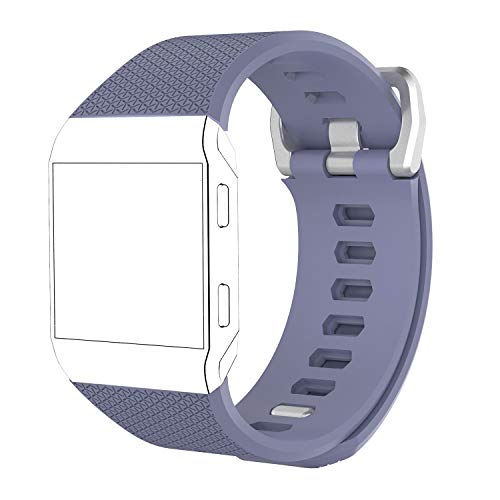 iFeeker Fitbit Ionic Smartwatch Ersatz Armband Zubehör Weich Silikon Sport Armband Gurt für Fitbit Ionic Fitness Smart Watch von iFeeker