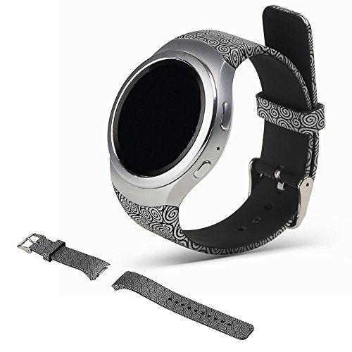 iFeeker Für Samsung Gear S2 SM-R720 / R730 Ersatz Uhrenarmband Zubehör Soft Silikon Buntes Sport Armband Gemeinsamer Design für Samsung Galaxy Gear S2 SM-720 / SM-730 Smart Watch von iFeeker