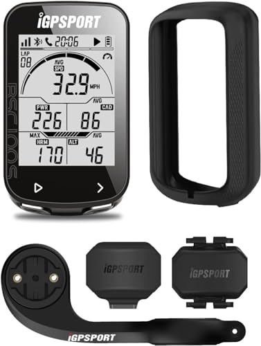 iGPSPORT BSC100S Fahrradcomputer Kabellos, 2.6'' Display Fahrradtacho Kabellos, IPX7 Wasserdicht 40H Wiederaufladbare Batterie Bluetooth5.0 ANT+ (BSC100S-Set) iGPSPORT BSC100S Fahrradcomputer Kabellos, 2.6'' Display Fahrradtacho Kabellos, IPX7 Wasserdicht 40H Wiederaufladbare Batterie Bluetooth5.0 ANT+ (BSC100S-Set) von iGPSPORT
