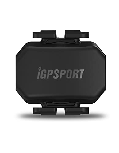 iGPSPORT CAD70 Fahrrad Trittfrequenzsensor, 300 Stunden Akkulaufzeit, Bluetooth 5.0 ANT+, IPX7 Wasserdicht von iGPSPORT