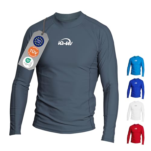 iQ-UV Herren UV Shirt Sonnenschutz Schwimmen Slim Fit iQ-Company Grau XL iQ-UV Herren UV Shirt Sonnenschutz Schwimmen Slim Fit iQ-Company Grau XL von iQ-UV