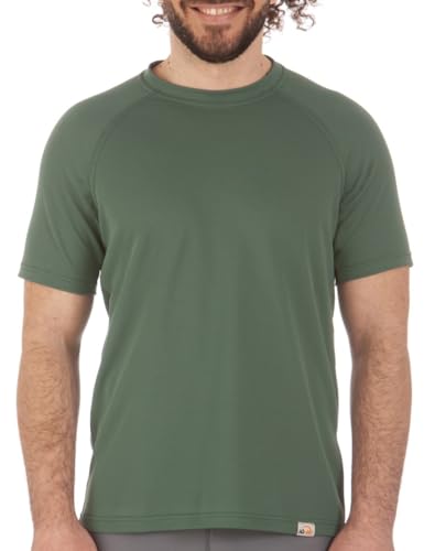 iQ-UV Herren UV Shirt Outdoor Rundhals Tencel Grün S iQ-UV Herren UV Shirt Outdoor Rundhals Tencel Grün S von iQ-UV