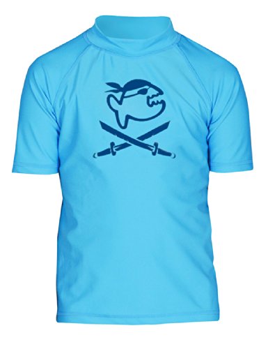 iQ-UV Kinder UV-Shirt IQ 300 Kiddys Jolly Fish, Turquoise, 92 von iQ-UV