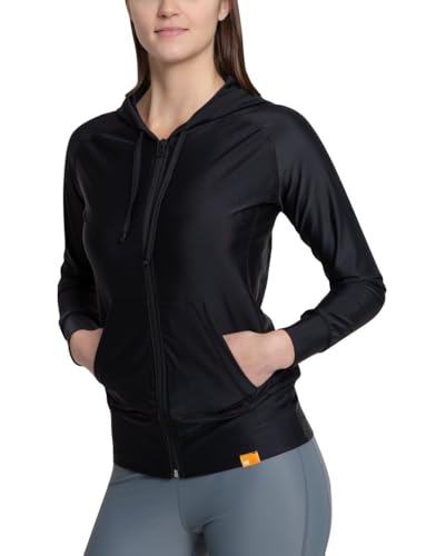 iQ-UV Schutz Kapuzenjacke Damen Schwarz Gr. XL iQ-UV Schutz Kapuzenjacke Damen Schwarz Gr. XL von iQ-UV