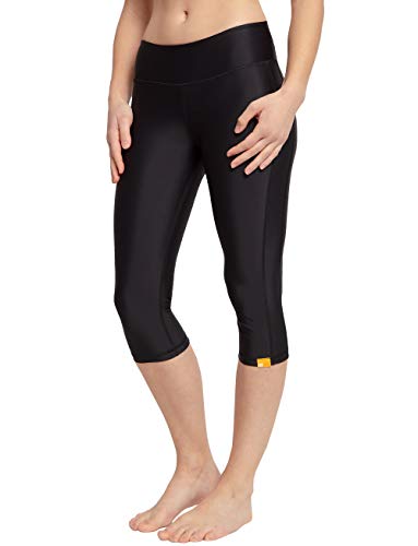 iQ-UV Schutzkleidung Damen 3/4 Yoga Caprihose UV Leggings Schwimmen Laufen von iQ-UV