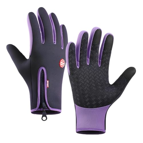 iSpchen Handschuhe Herren Damen Winter Touchscreen Thermohandschuhe Outdoor rutschfeste Fahrradhandschuhe Warm Winterhandschuhe Elastizitä Skihandschuhe Atmungsaktiv Laufhandschuhe Schneehandschuhe von iSpchen