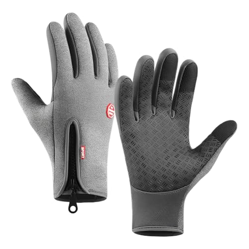 iSpchen Handschuhe Herren Damen Winter Touchscreen Thermohandschuhe Outdoor rutschfeste Fahrradhandschuhe Warm Winterhandschuhe Elastizitä Skihandschuhe Atmungsaktiv Laufhandschuhe Schneehandschuhe von iSpchen