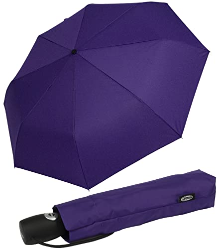 iX-brella Leichter Solider Taschenschirm mit Auf-Zu-Automatik - mid Class - Berry iX-brella Leichter Solider Taschenschirm mit Auf-Zu-Automatik - mid Class - Berry von iX-brella