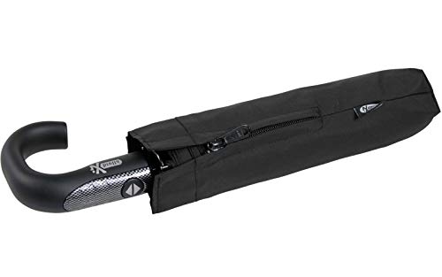 iX-brella Herren Taschenschirm Auf-Zu-Automatik Rundhakengriff Carbonoptik Black iX-brella Herren Taschenschirm Auf-Zu-Automatik Rundhakengriff Carbonoptik Black von iX-brella