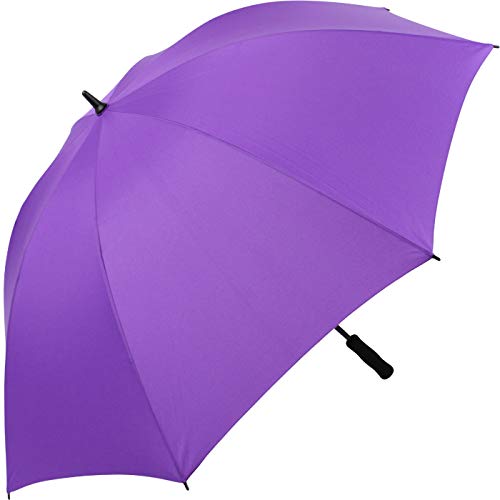 iX-brella Leichter Voll-Fiberglas- Regenschirm für 2 Personen XXL (lila) iX-brella Leichter Voll-Fiberglas- Regenschirm für 2 Personen XXL (lila) von iX-brella