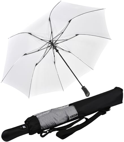 iX-brella XXL 124cm Fiberglas Golf-Taschenschirm mit Automatik - white iX-brella XXL 124cm Fiberglas Golf-Taschenschirm mit Automatik - white von iX-brella