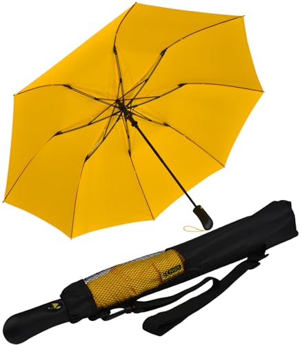 iX-brella XXL 124cm Fiberglas Golf-Taschenschirm mit Automatik - yellow iX-brella XXL 124cm Fiberglas Golf-Taschenschirm mit Automatik - yellow von iX-brella