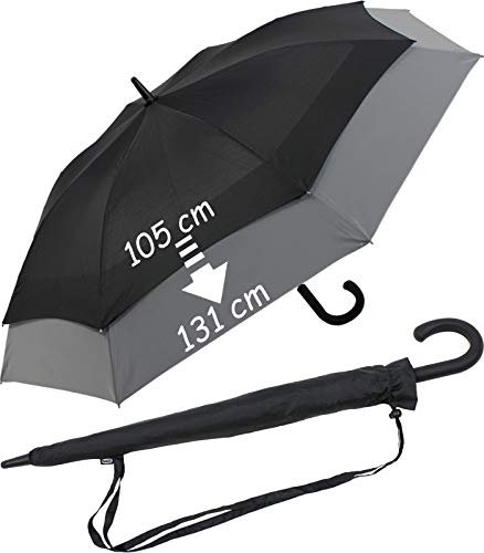 iX-brella expandierender Stockschirm mit Automatik Move to XXL - schwarz-reflektierend iX-brella expandierender Stockschirm mit Automatik Move to XXL - schwarz-reflektierend von iX-brella
