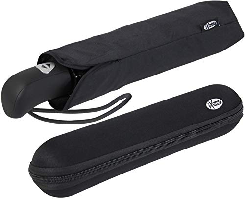 iX-brella First Class – Regenschirm mit Etui - stabil groß sturmfest - schwarz iX-brella First Class – Regenschirm mit Etui - stabil groß sturmfest - schwarz von iX-brella