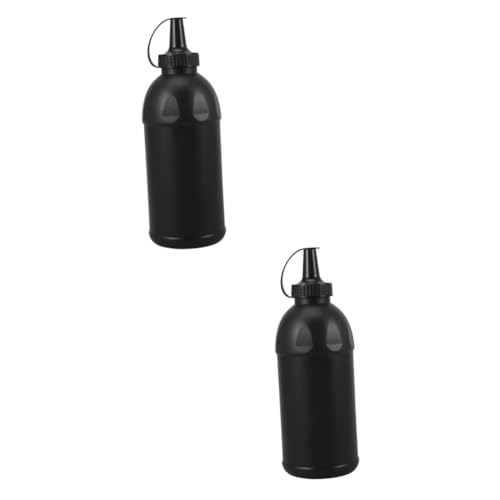 ibasenice 2 Stück Flaschenspielzeug Saftflasche Professionelle Spielzeugflasche Gelperlenflasche Gelball Zubehör Faltflaschen Behälter Outdoor Flasche Schwarz Pp von ibasenice